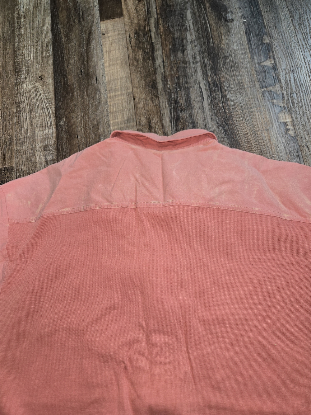 Norm Thompson Short-Sleeve Polo in Orange - Picture 5 of 7